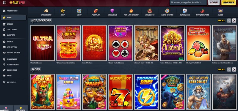 Best allyspin casino in Germany